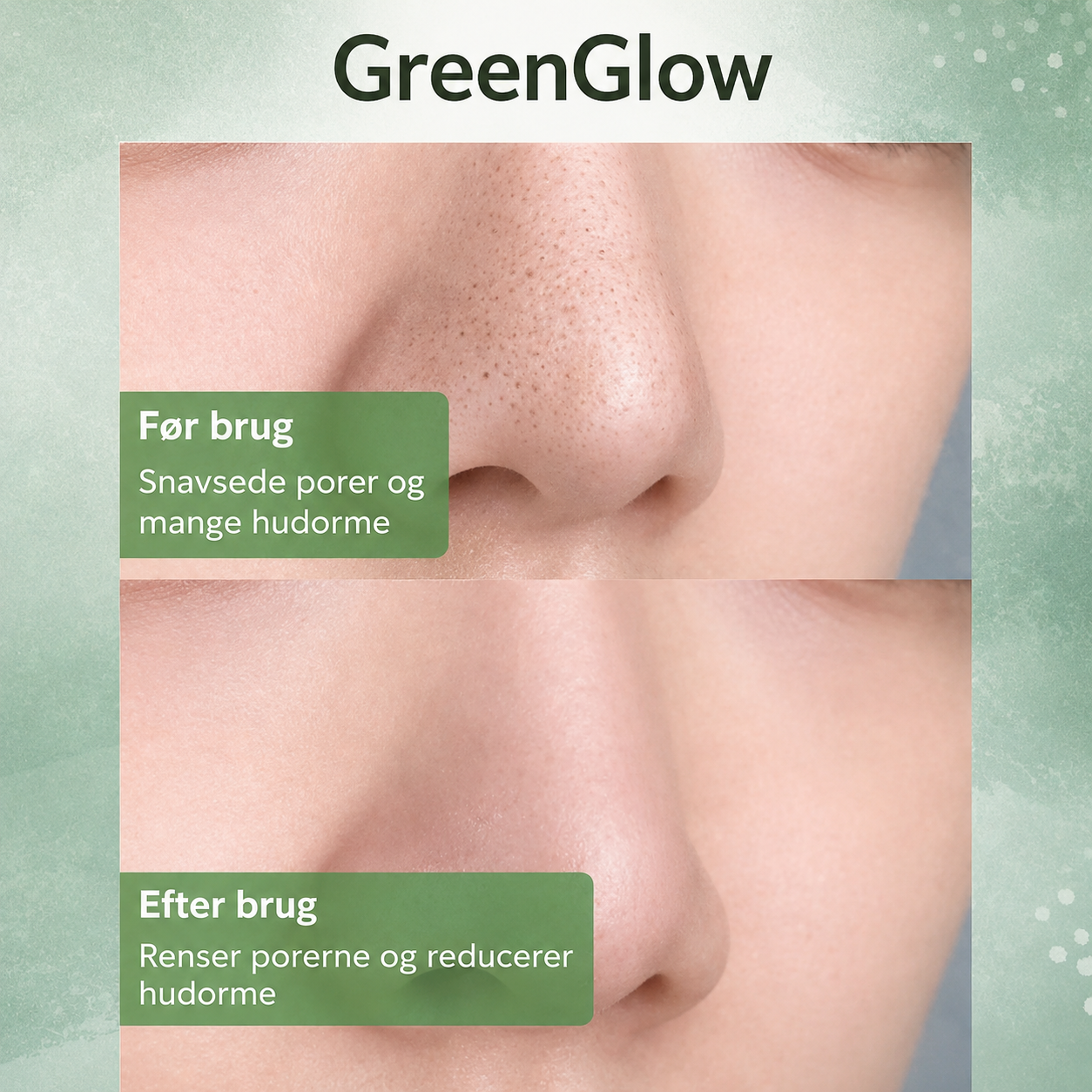 GreenGlow – Rensende ansigtsrens til en frisk hud