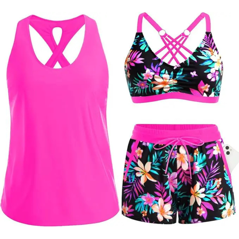 Flexora Shape Tankini - Smigrende pasform med komfort, der holder hele dagen