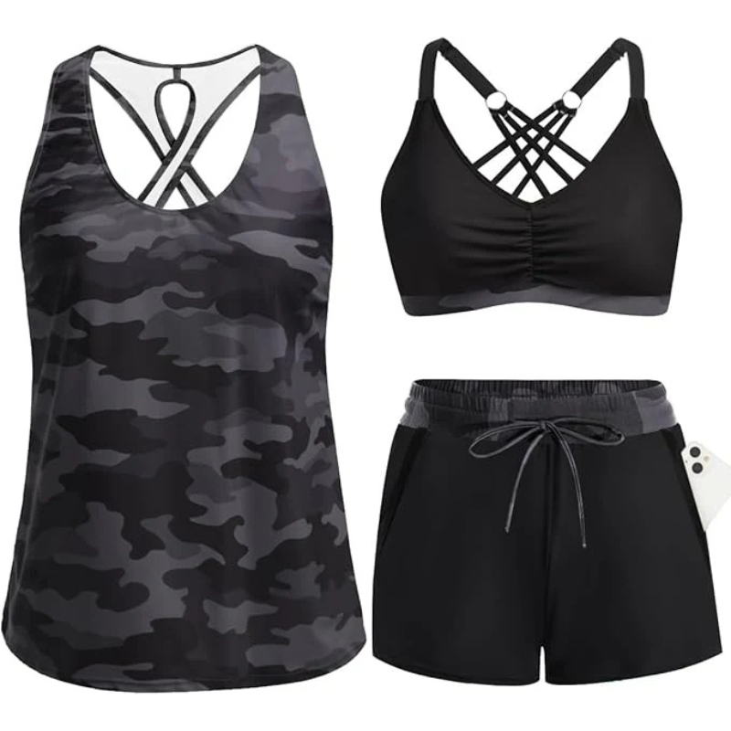 Flexora Shape Tankini - Smigrende pasform med komfort, der holder hele dagen