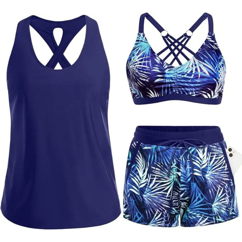 Flexora Shape Tankini - Smigrende pasform med komfort, der holder hele dagen