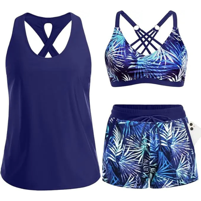 Flexora Shape Tankini - Smigrende pasform med komfort, der holder hele dagen