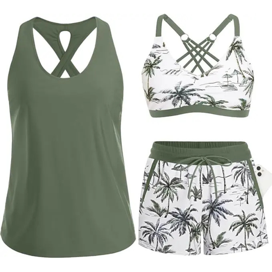 Flexora Shape Tankini - Smigrende pasform med komfort, der holder hele dagen