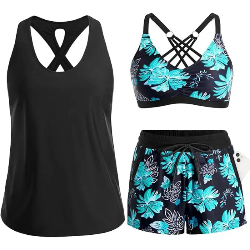 Flexora Shape Tankini - Smigrende pasform med komfort, der holder hele dagen