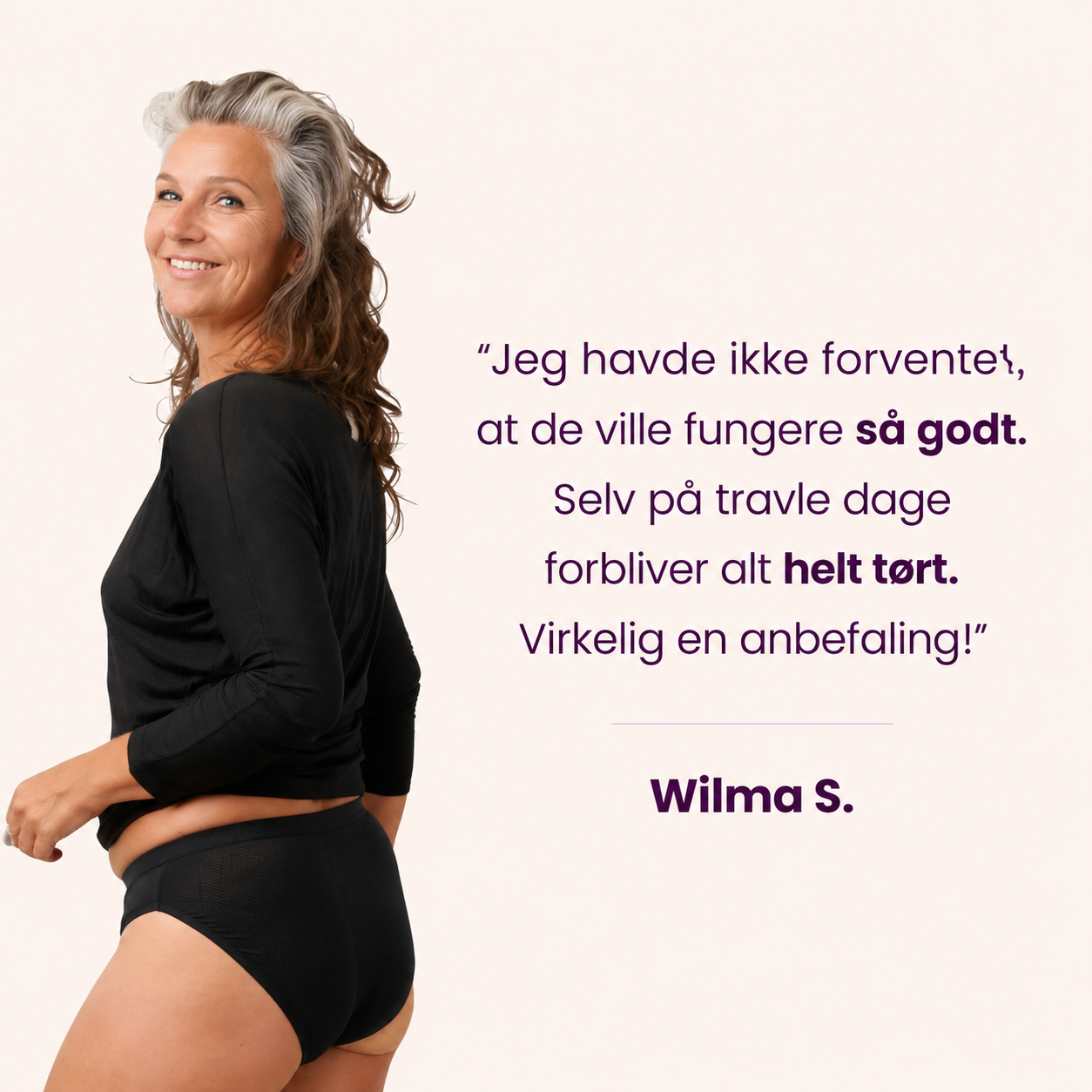 Flowelle – Komfort og tryghed hele dagen.