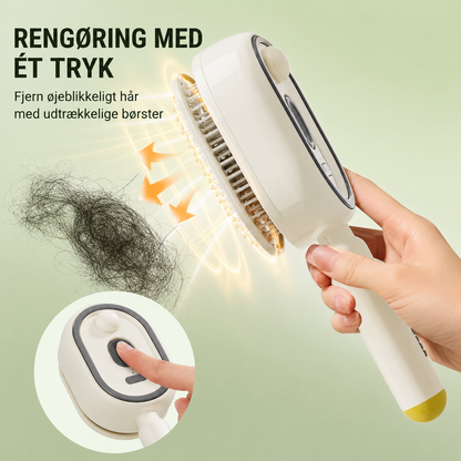 2-i-1 massage- og hårbørste | Hårbørste med Spray og Massage til Alle Hårtyper