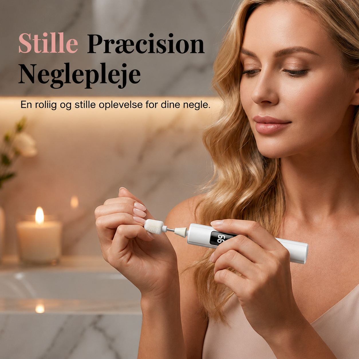 2026 UDSALG! 🥳  💅 Over 50.000 tilfredse kunder! ✨ 50 % RABAT – Kun i en begrænset periode!  Professionel elektrisk neglefil med 99 hastigheder – Perfekt til at forme, udglatte og polere selv tykke negle. Få salonresultater derhjemme. 🌟💎