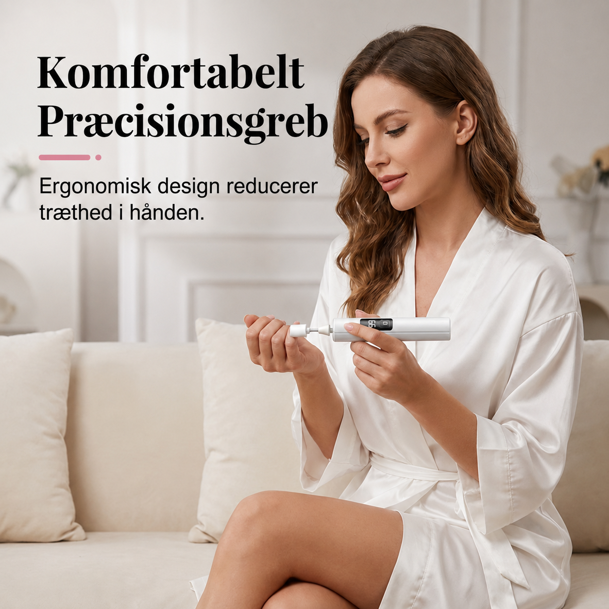 2026 UDSALG! 🥳  💅 Over 50.000 tilfredse kunder! ✨ 50 % RABAT – Kun i en begrænset periode!  Professionel elektrisk neglefil med 99 hastigheder – Perfekt til at forme, udglatte og polere selv tykke negle. Få salonresultater derhjemme. 🌟💎