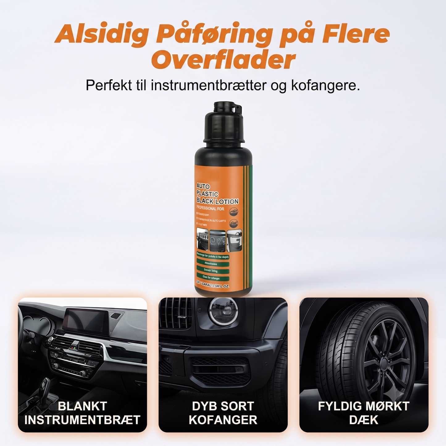 BilGlans™ - UV-beskyttende plastfornyer til bil