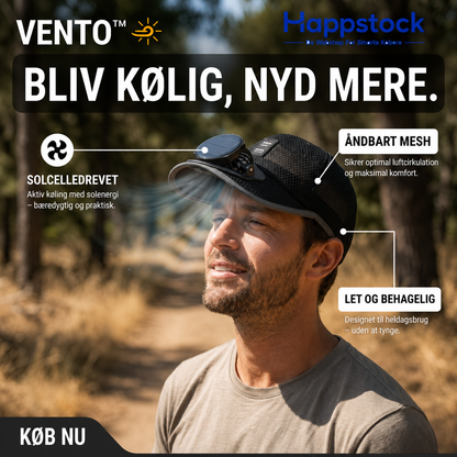 VENTO™ | Kølende Solkasket med UV-Beskyttelse