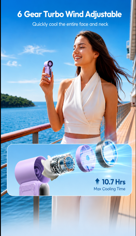 CoolBreeze™ – Kraftfuld køling i lommeformat