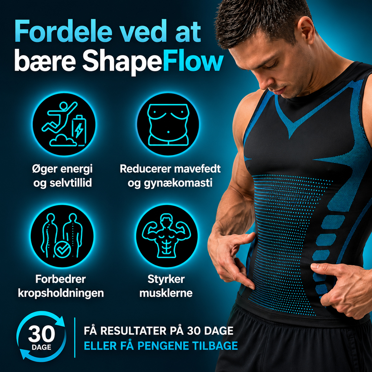Shapeflow - Mere komfort, mindre oppustethed, hver dag.
