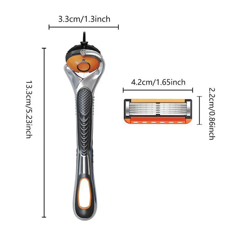 NordShave Barbersæt - 1 skaft + 24 barberblade
