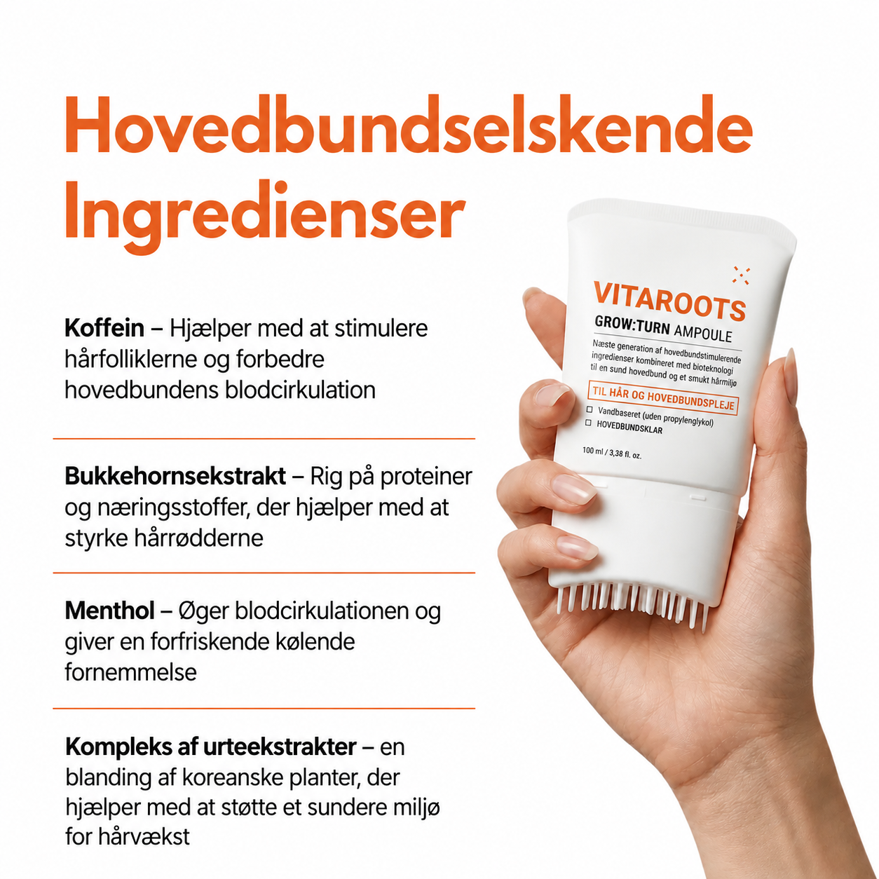 VitaRoots – Nærende pleje til hår og hovedbund