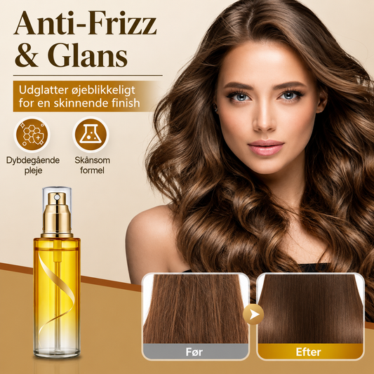 CurlSilk™ | Anti-frizz pleje og glans i én spray