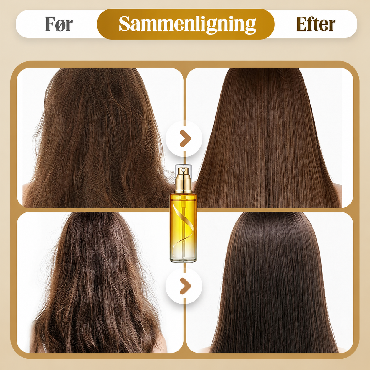 CurlSilk™ | Anti-frizz pleje og glans i én spray