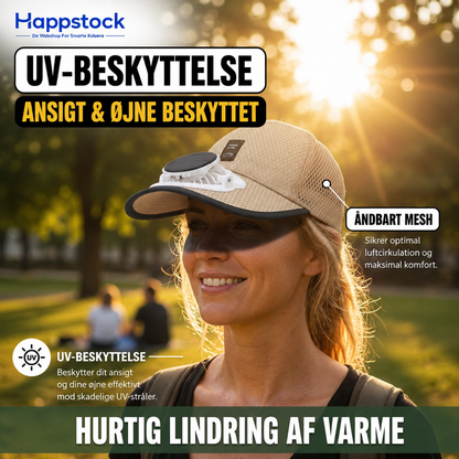 VENTO™ | Kølende Solkasket med UV-Beskyttelse