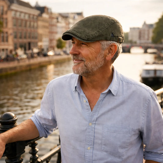 GentCap™ | Elegant Flat Cap til Enhver Anledning