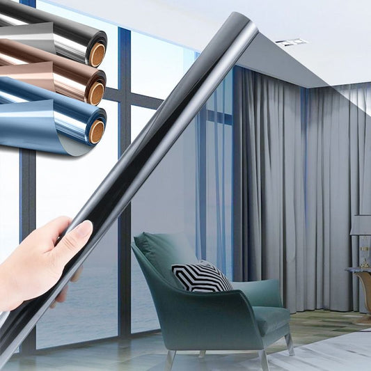 aanpassen -  Eenrichtingsprivacy warmte-isolerende folie voor glas 🏠✨