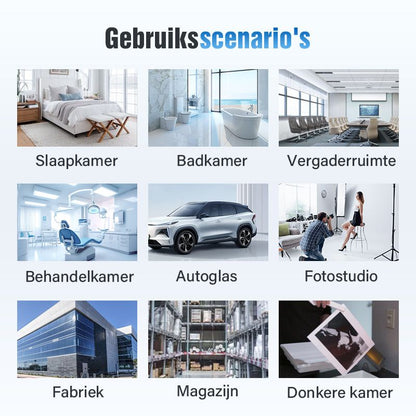 aanpassen -  Eenrichtingsprivacy warmte-isolerende folie voor glas 🏠✨