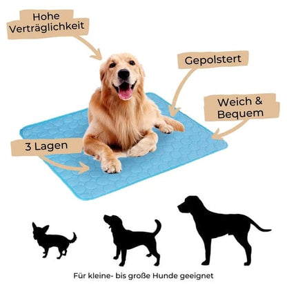 aanpassen 🐾 50% RABAT NU! ❄️ Premium kølemåtte til kæledyr – selvkølende, åndbar og vandtæt design 🐶