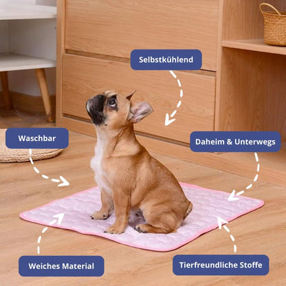 aanpassen 🐾 50% RABAT NU! ❄️ Premium kølemåtte til kæledyr – selvkølende, åndbar og vandtæt design 🐶