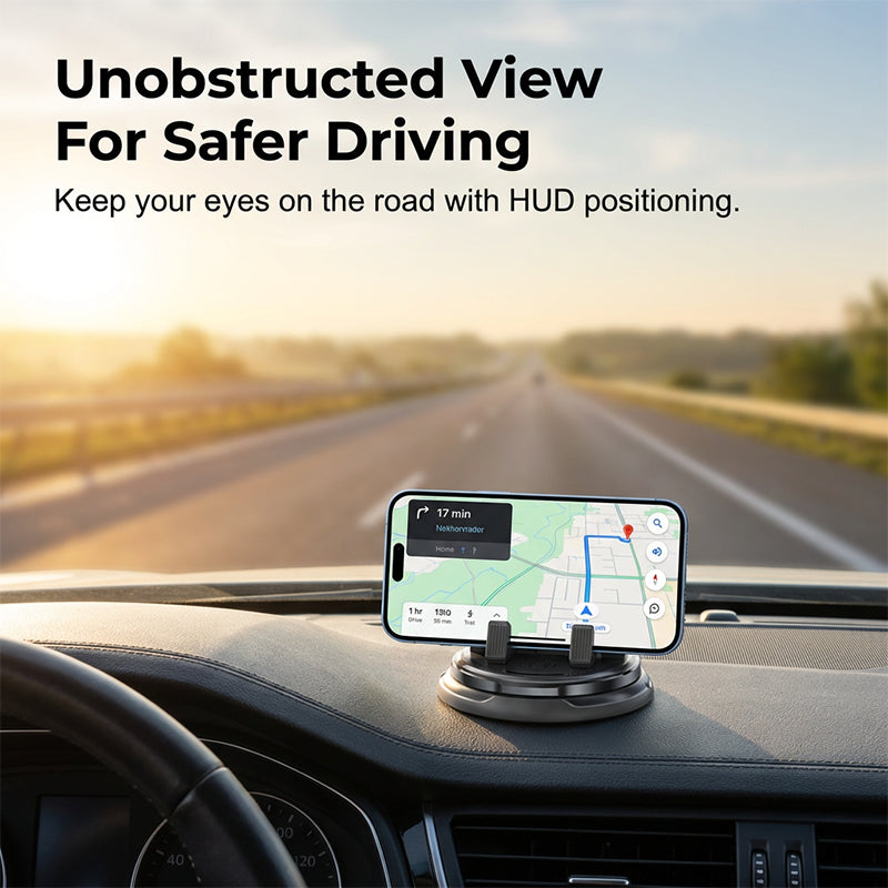 DriveFlex - 360° Roterbar telefonholder til sikker kørsel