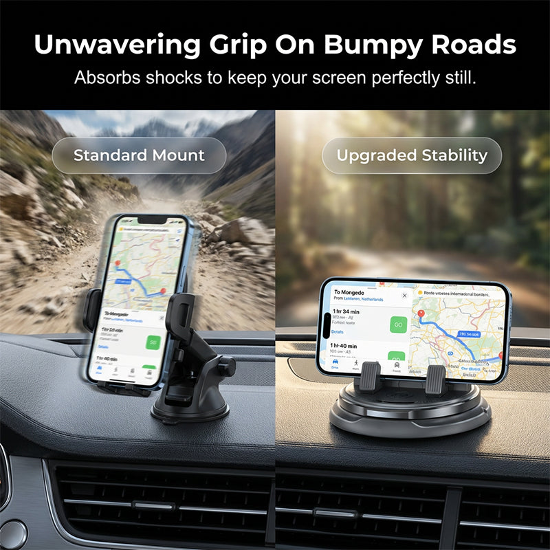 DriveFlex - 360° Roterbar telefonholder til sikker kørsel
