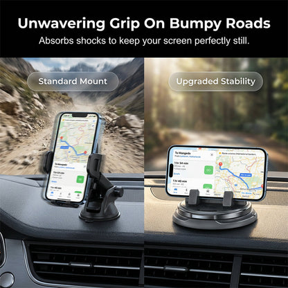 DriveFlex - 360° Roterbar telefonholder til sikker kørsel